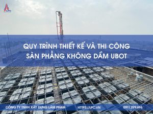 thiết kế sàn phẳng không dầm ubot